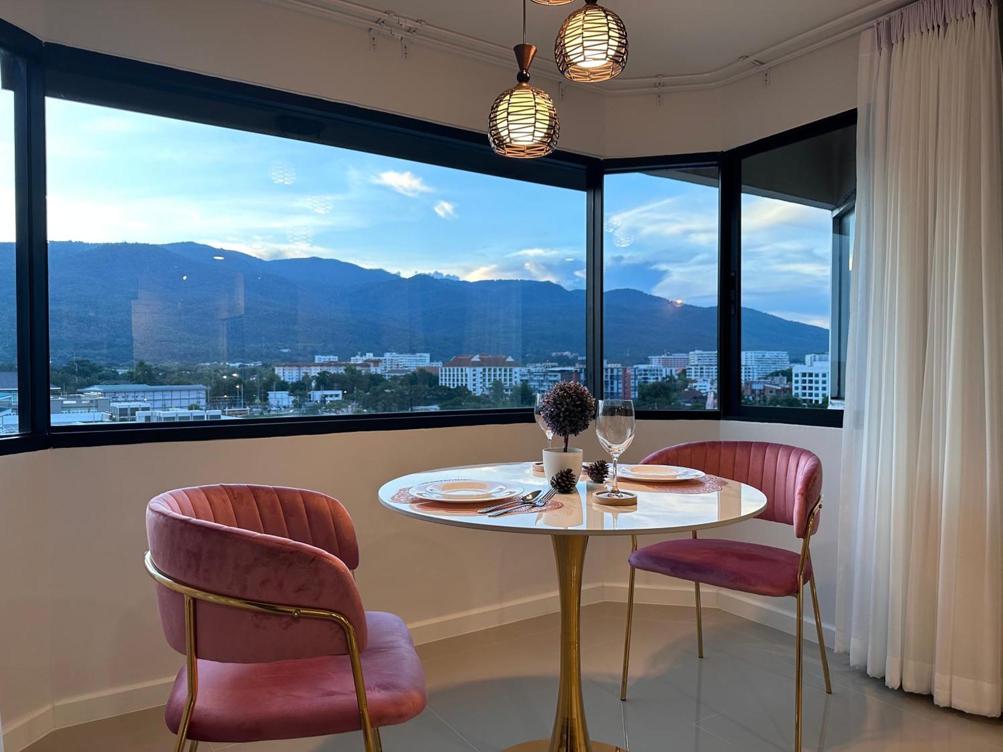 Mountain & City View Panorama At Nimman Chiang Mai Exterior foto
