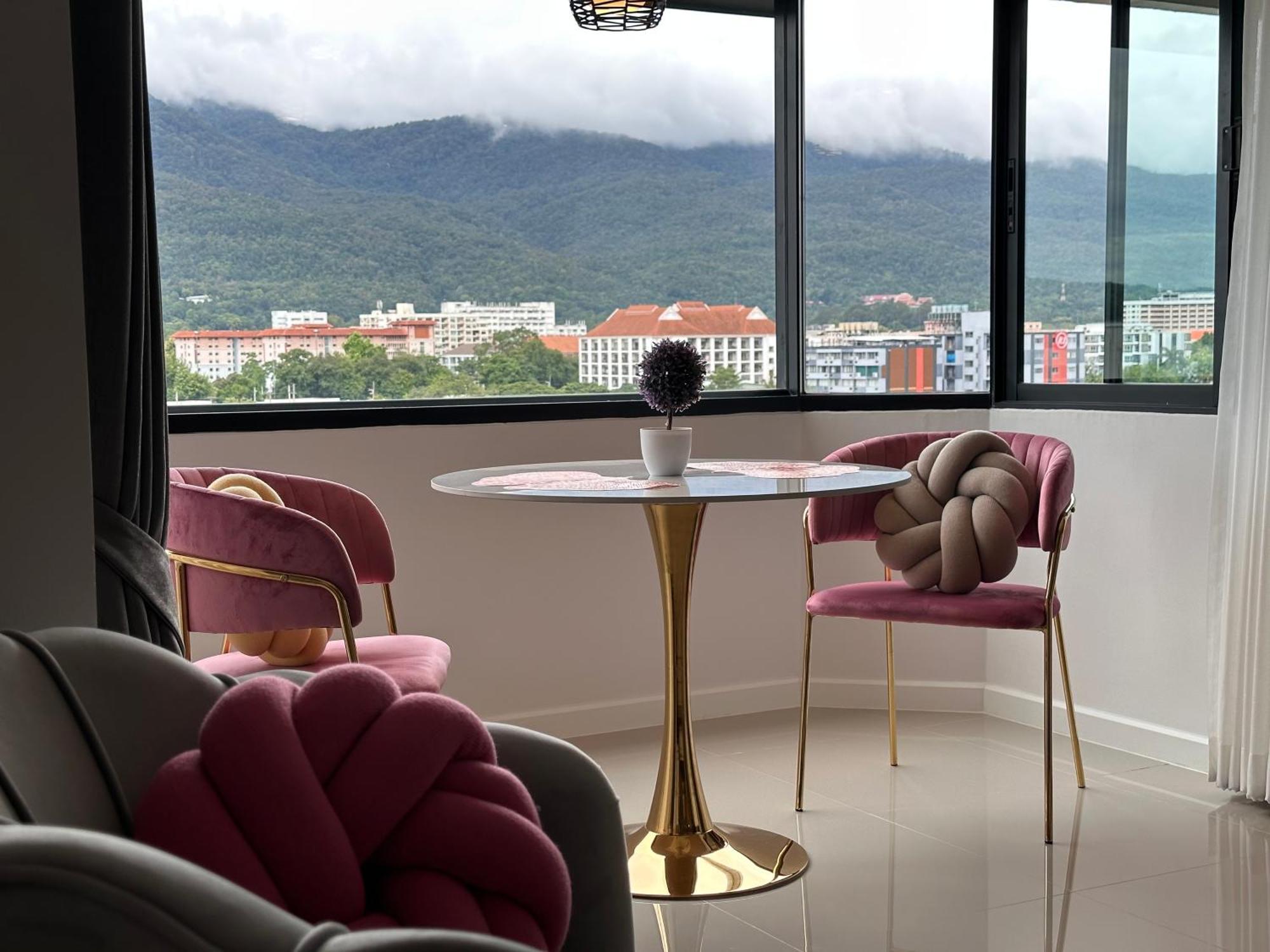 Mountain & City View Panorama At Nimman Chiang Mai Exterior foto