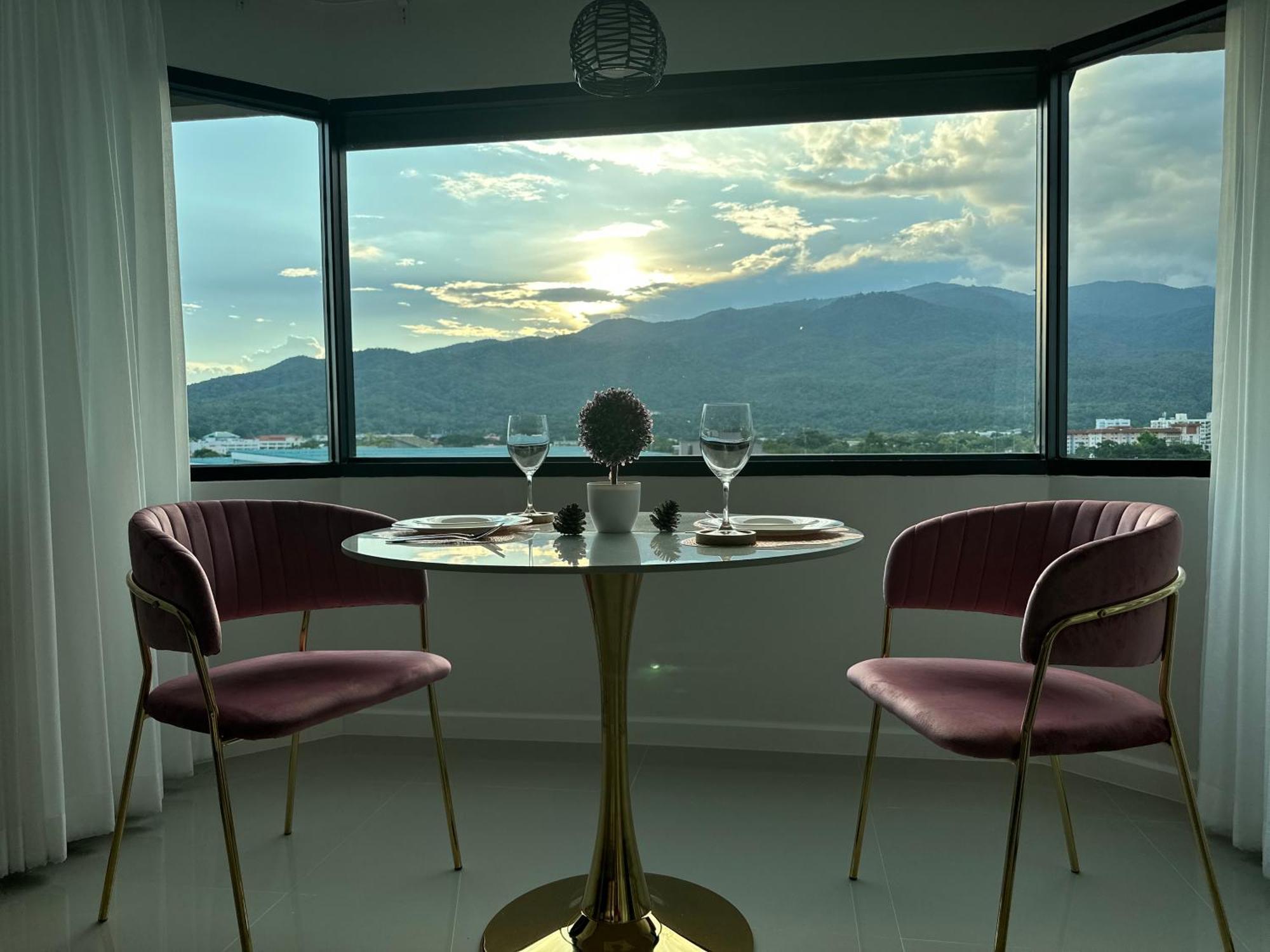 Mountain & City View Panorama At Nimman Chiang Mai Exterior foto